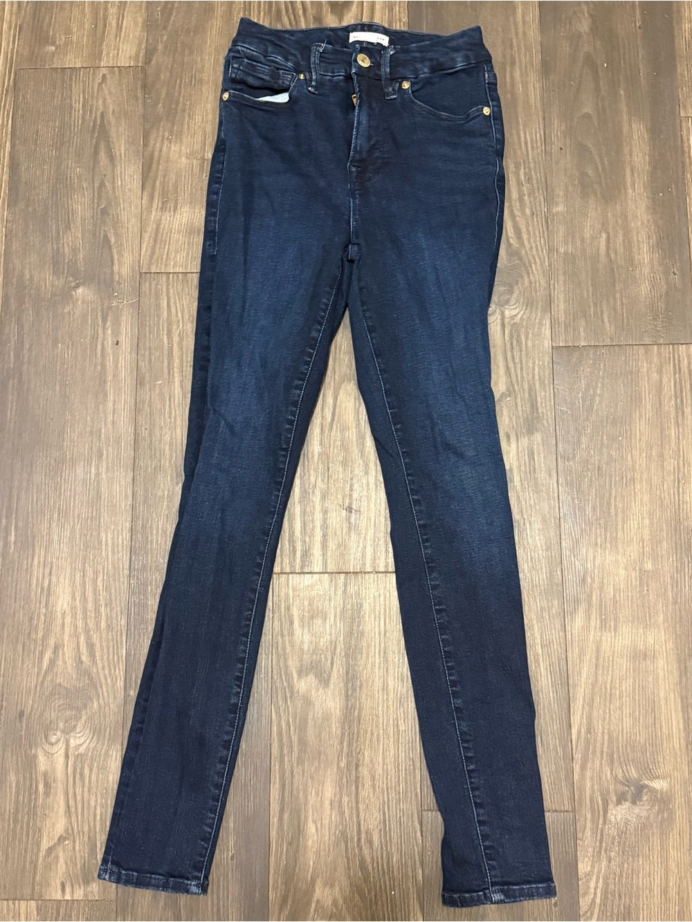 Good American Dark Blue Skinny Jeans